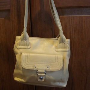 Stone&Co light yellow leather shoulder bag, NWOT